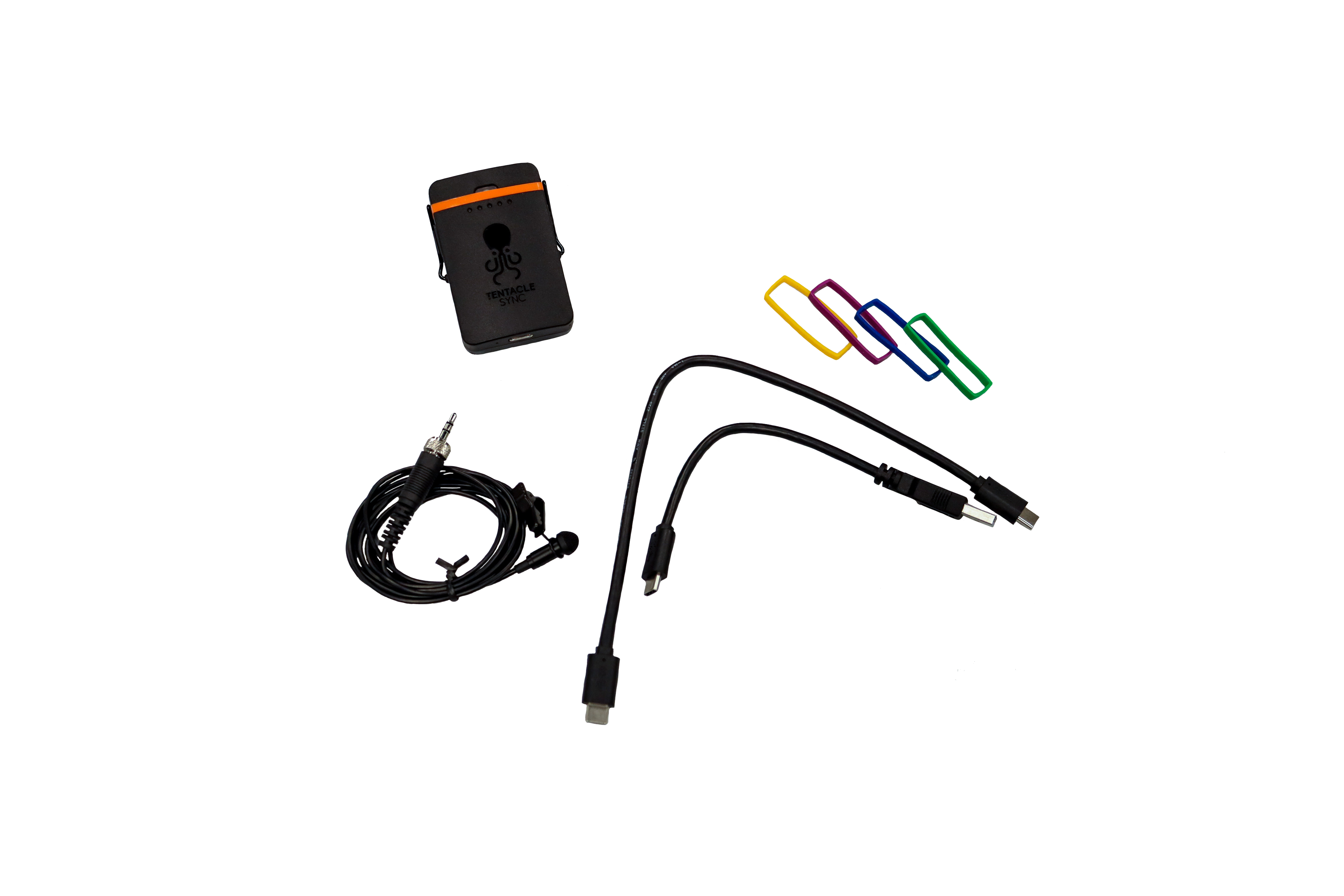 Tentacle Sync Track E pocket audio recorder and lavalier Tentacle Sync Track E pocket audio recorder and lavalier